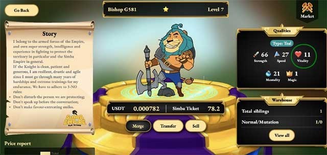 Bạn có thể bán các nhân vật trong game dưới dạng NFT