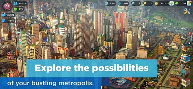 Khai thác tiềm năng phát triển của đại đô thị mới trong SimCity BuildIt for iOS