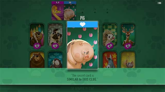 Tìm Thẻ Bí mật (Secret Card) trong số 12 thẻ được hiển thị