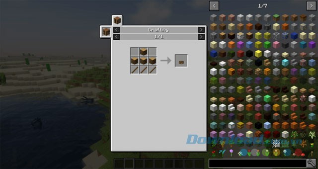 Chế tạo bếp lửa và item