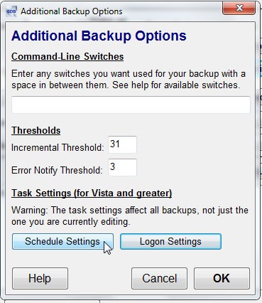 Simple Data Backup