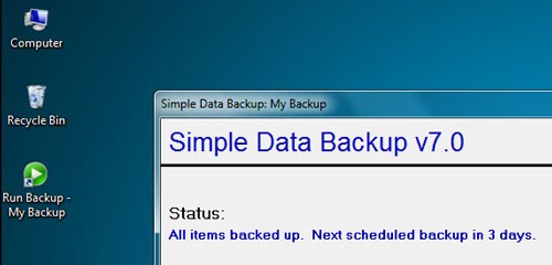 Simple Data Backup