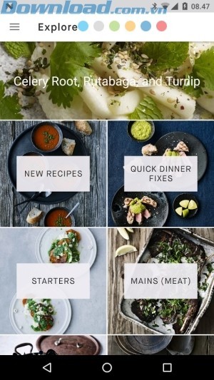 Thiên đường ẩm thực ngay trong điện thoại Android của bạn