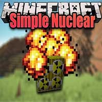 Simple Nuclear Mod Minecraft: Chế tạo thuốc nổ hạt nhân
