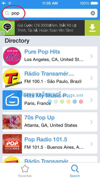 Tìm kênh âm nhạc