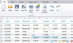 Giao diện lấy cảm hứng từ Microsoft Office
