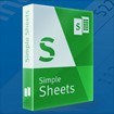 Simple Sheets 2.0.1 - Công cụ tạo và xử lý bảng tính
