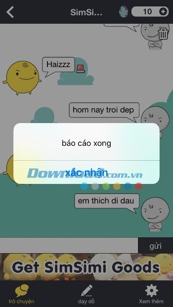 Báo cáo nội dung xấu