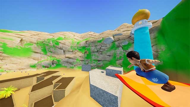 Thu thập các cây đèn ma thuật trên đường đi để đánh bại Jinn và trở về thế giới thực