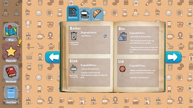 Mở khóa các công thức pha chế, dụng cụ và địa điểm phong phú trong Single Espresso game