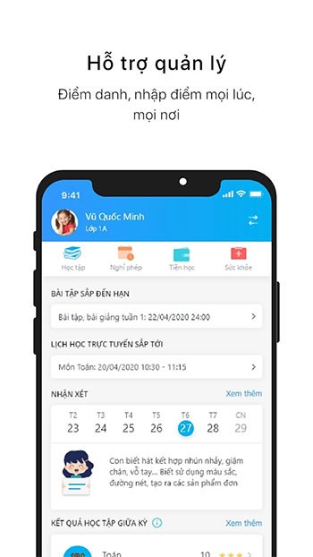Hỗ trợ quản lý