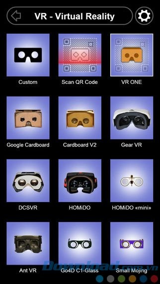 Kết nối kính VR