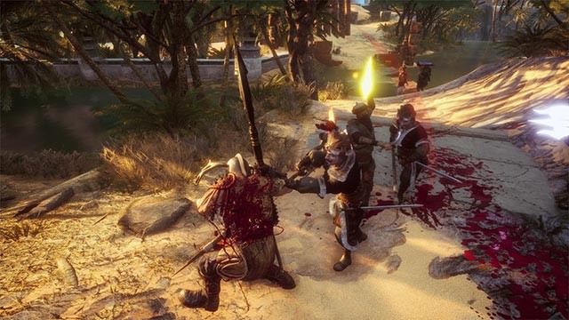 Six Temples nổi bật với những màn chặt chém nhanh, đẫm máu