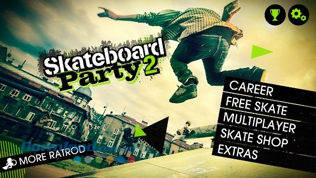 Skateboard Party 2 Lite gồm nhiều chế độ chơi khác nhau