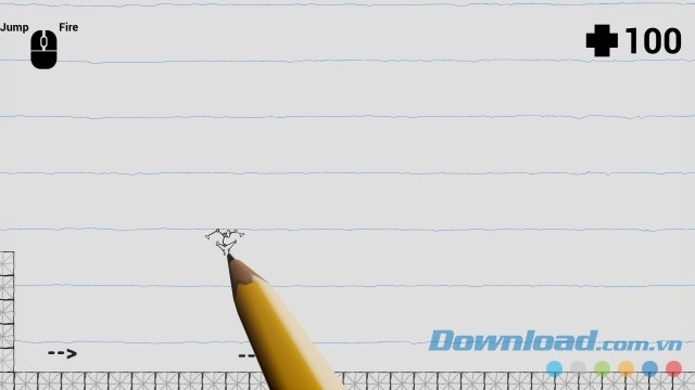 Học cách điều khiển nhân vật nhuần nhuyễn trong game người chạy mới Sketch! Run! cho máy tính và Linux