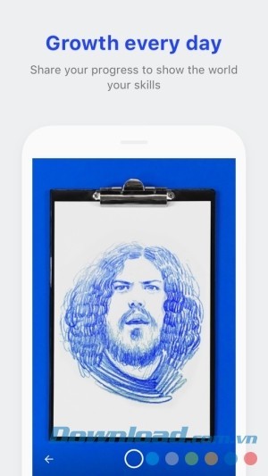 SketchAR cho Android tích hợp tính năng chia sẻ