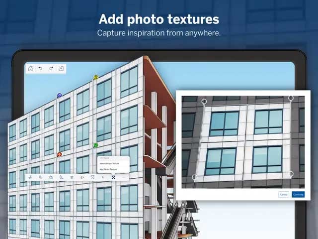 Thêm ảnh kết cấu một cách dễ dàng