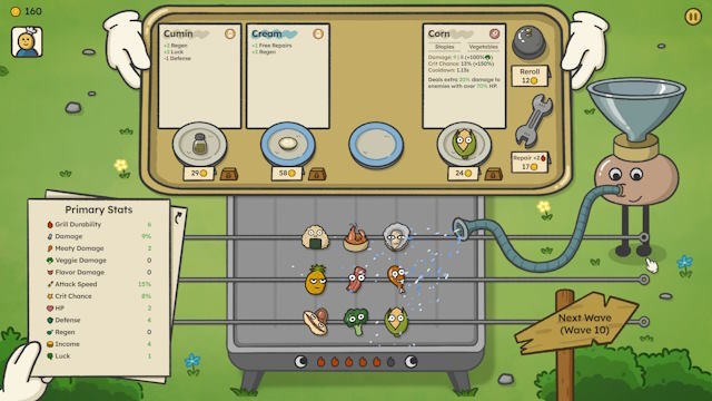 Nhiệm vụ của bạn là bảo vệ vỉ nướng và các xiên thịt