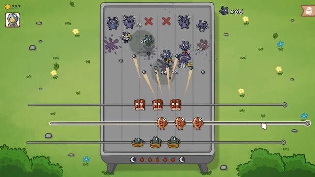 Mỗi trận đấu đều độc đáo với các hiệu ứng vui nhộn