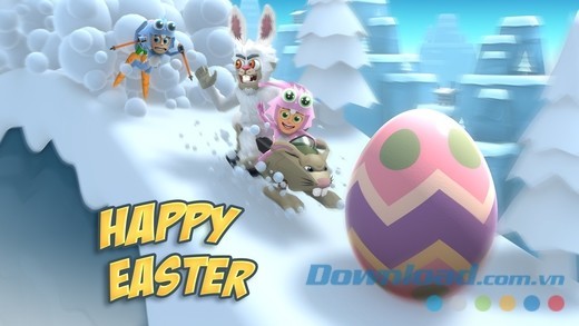 Ski Safari 2 cho iOS - Game trượt tuyết phong cách Endless Runner