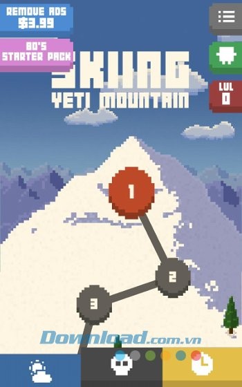Game trượt tuyết Skiing Yeti Mountain