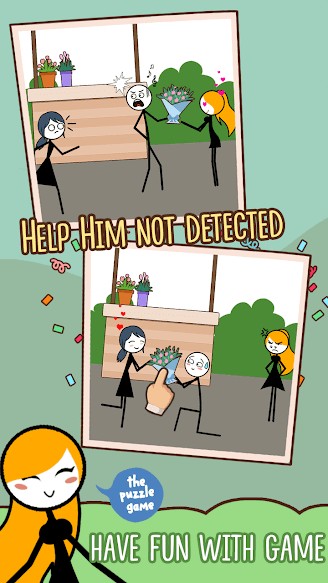 Skip Love là một game giải đố vui nhộn, hài hước