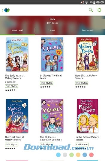 Kho sách của Skoobe