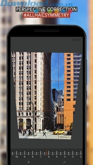 Điều chỉnh ảnh, cắt xén để tạo sự cân bằng hoàn hảo