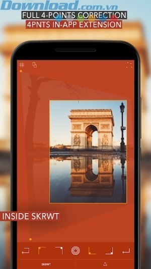 4PNTS - công cụ hiệu chỉnh hình ảnh trực quan bốn điểm