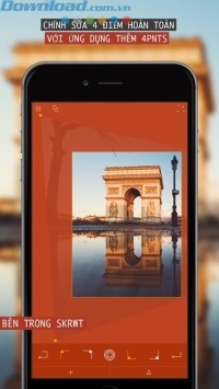 chỉnh sửa 4 điểm