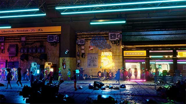 Game ARPG SkyDust lấy bối cảnh vũ trụ Cyberpunk rực rỡ