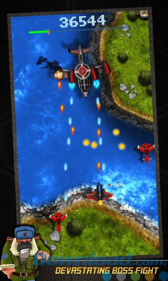 Các màn đánh boss căng thẳng