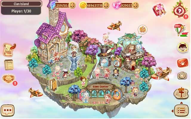 Sky Islands là game nhập vai kết hợp nhiều thể loại hấp dẫn khác như thời trang, nông trại, xây dựng thành phố,...