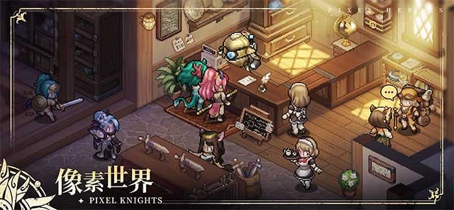 Sky Knights of Valor là một game RPG chiến thuật đồ họa Pixel sống động