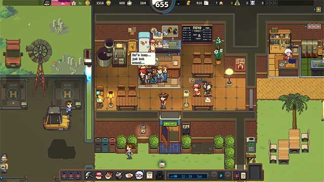 Tùy chỉnh nội thất, đào tạo nhân viên, xử lý các tình huống