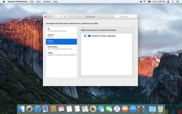 Truy cập dữ liệu từ Finder