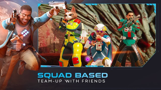 Lập team với bạn bè và cùng nhau chiến đấu trong game Skyfall Chasers