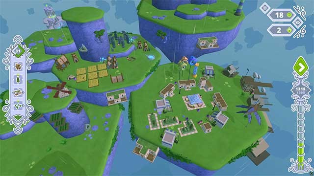 Mở rộng thành phố trên các vách đá