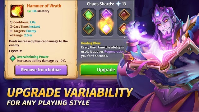 Nâng cấp đa dạng phù hợp với mọi phong cách chơi