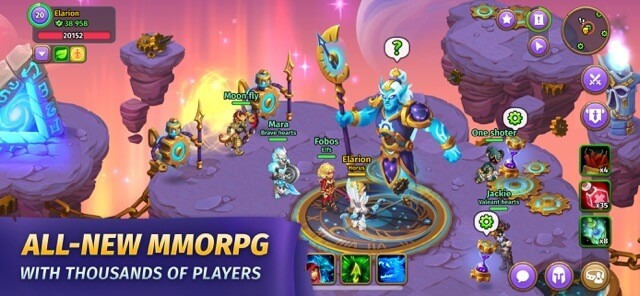 Skylore là một game MMORPG hoàn toàn mới với hàng nghìn người chơi