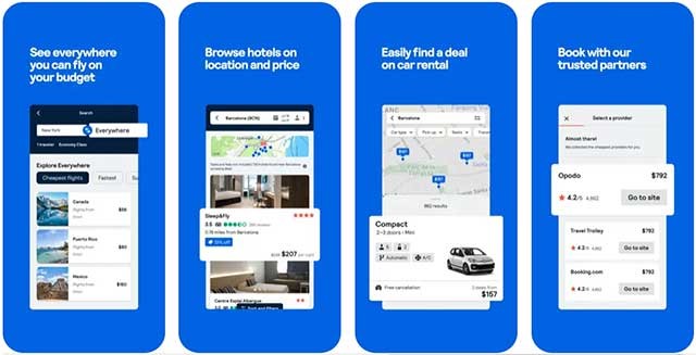 Ứng dụng này đi kèm với rất nhiều dịch vụ tiện ích khác