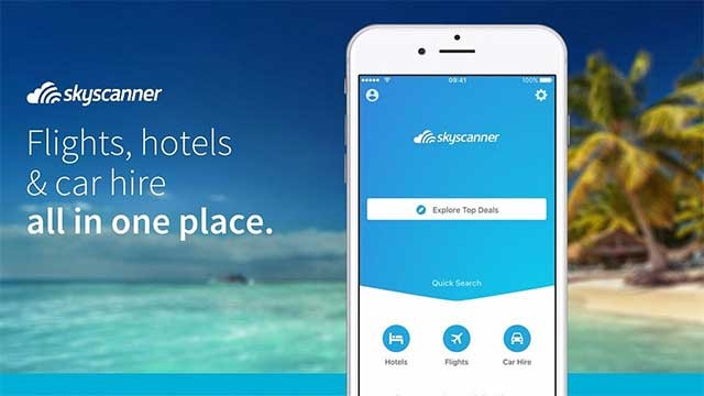 Skyscanner được hàng triệu người tin tưởng để tìm kiếm ưu đãi du lịch tuyệt vời nhất