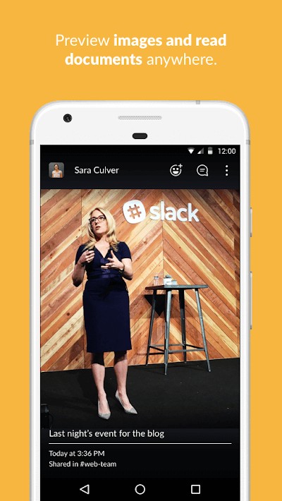 Slack cho phép xem trước ảnh và tài liệu