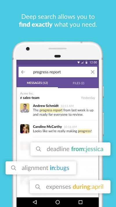 Tìm kiếm thông tin trao đổi dễ dàng trên Slack