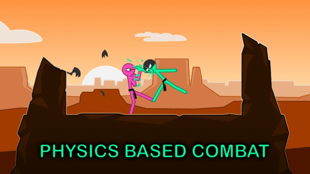 Các trận chiến trong game Slapstick Fighter dựa theo vật lý vô cùng thực tế