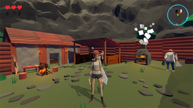 Slashvival là game sinh tồn mới trên Steam với đồ họa Low-poly độc đáo