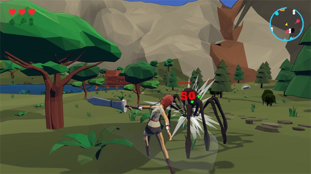 Đắm chìm trong đồ họa Low poly rực rỡ sắc màu