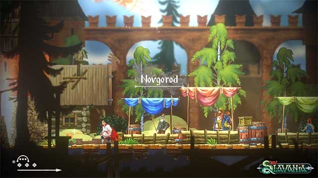 Lối chơi hành động cuộn cảnh cổ điển với các chi tiết trang trí hiện đại