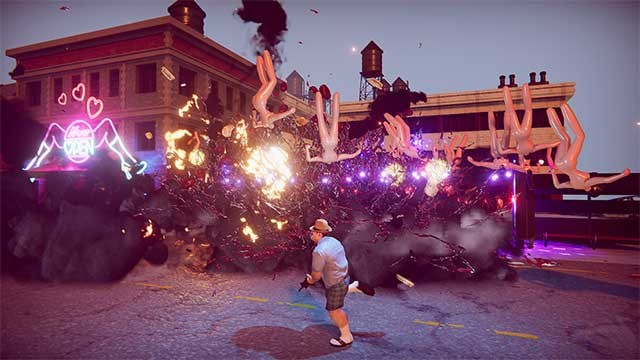 Tự do lựa chọn trong kho vũ khí, từ súng ngắn cổ điển đến súng phun lửa