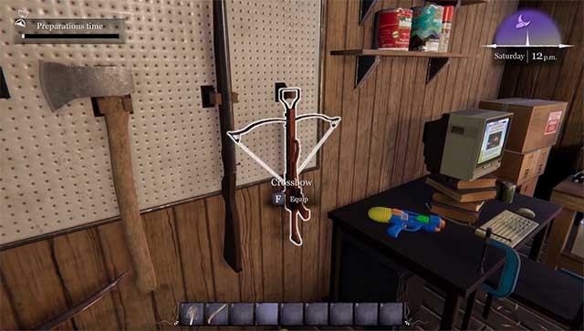 Sử dụng nhiều loại vũ khí đa dạng để đối đầu với nguy hiểm vào ban đêm